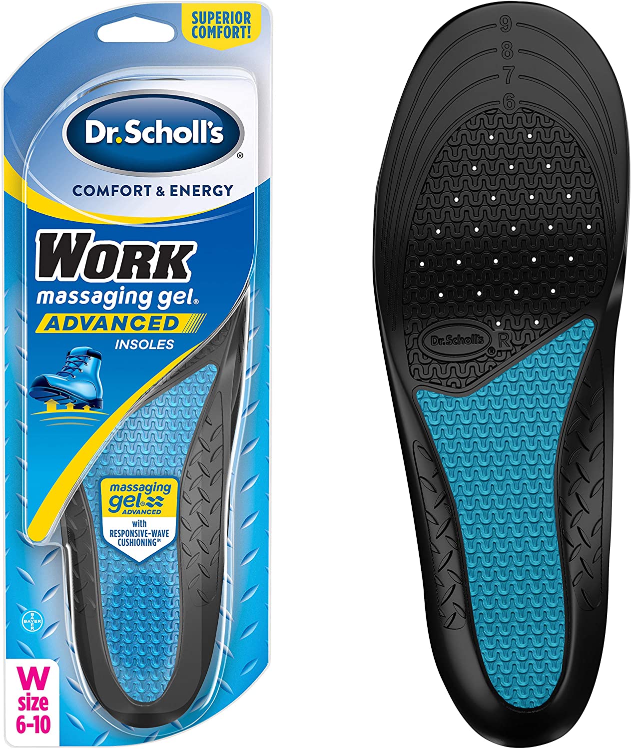 Dr. Scholl’s WORK Massaging Gel Advanced Insoles